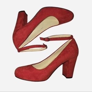 Elegant Red Women's Heels